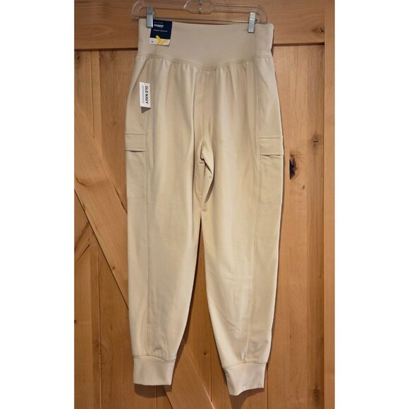NEW! Old Navy High-Waist PowerSoft Coze Brushed Cargo Joggers Women's M *read* - Picture 1 of 16